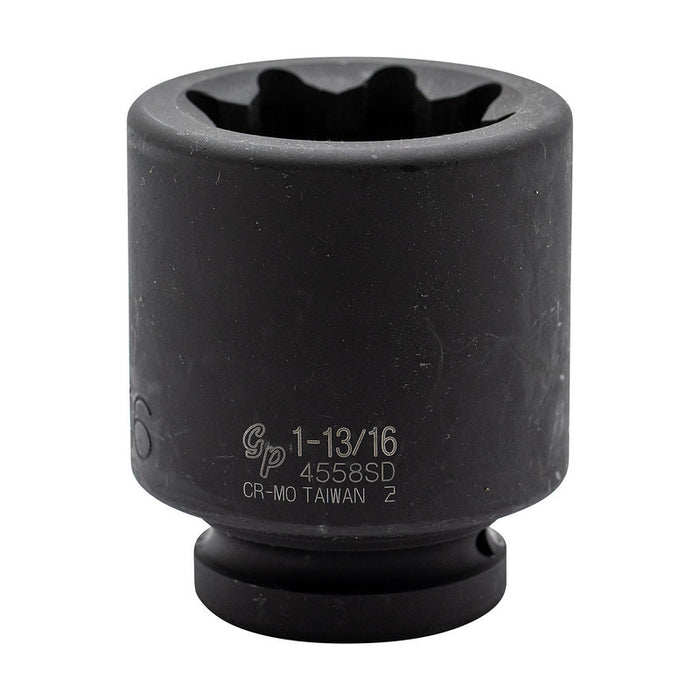 8 Point 1" Drive Deep Sockets