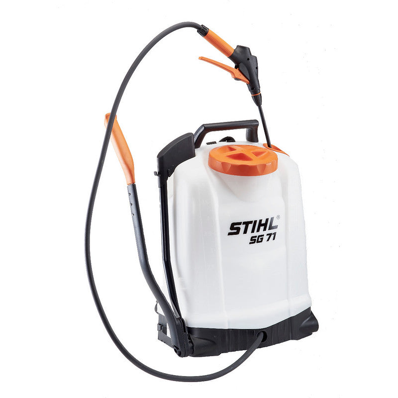 STIHL SG71 18-litre backpack sprayer for applying lubricants to railway switches and moving components