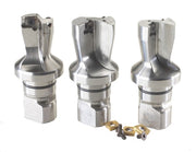 Stanley carbide tipped drill chucks for hardened and standard railway rail drilling
