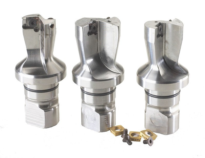 Stanley carbide tipped drill chucks for hardened and standard railway rail drilling
