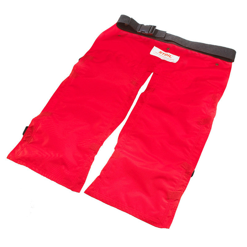 Cutters chaps for chainsaw leg protection during railway or forestry cutting operations.