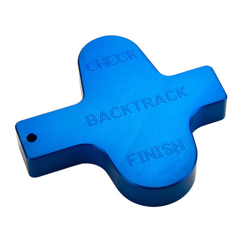 Railroad frog gauge for flangeway inspection and rail alignment on railway switches