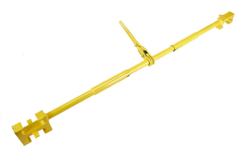 Mechanical gauger for correcting wide or tight rail gauge during railway track maintenance