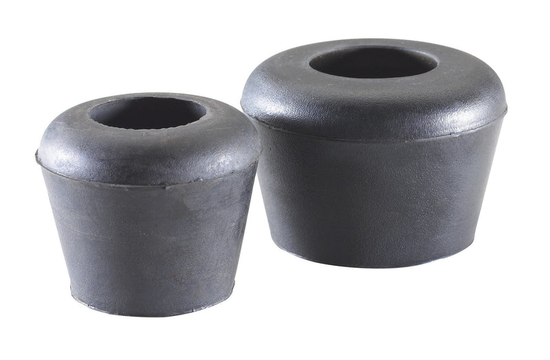 Small and large replacement rubber head protectors for railway drift pins and strikable hammers