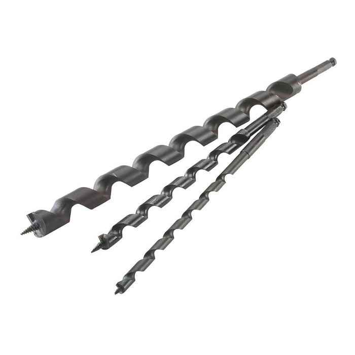 Brocas de madera con punta de carburo para perforar traviesas de ferrocarril y reparar vías