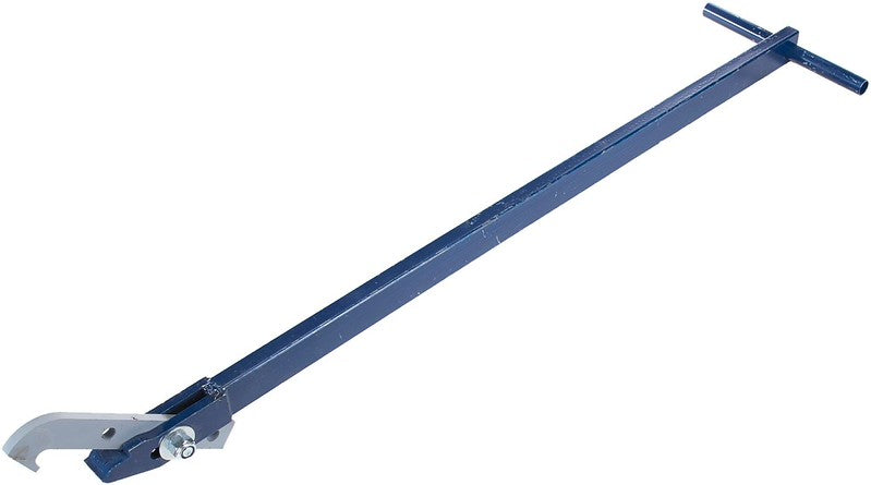 Backtrack Pandrol clip puller with multiple adjustment points and tool steel hook for railway use