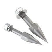Replacement tips for timber tongs used in railroad tie handling