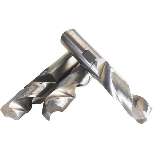 Short 3/8-inch carbide bonding drill bit for railway track bonding with BT-0930051 bit holder