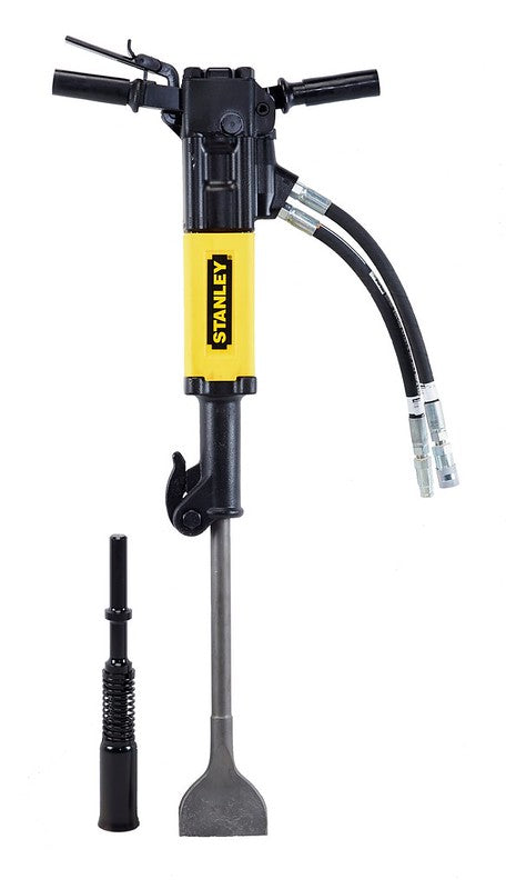Stanley BR45 multi-purpose hydraulic percussion tool with anti-vibration handles for railway MOW maintenance crews