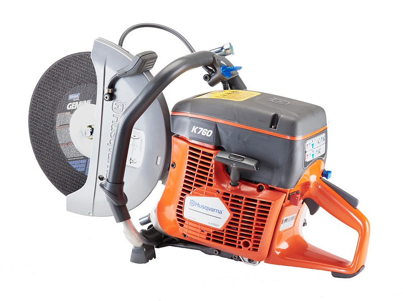 Husqvarna K770 12-inch gas-powered cut-off saw for powerful all-round cutting on railway and construction jobsites