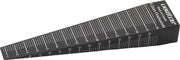 Backtrack taper gauge with anodized surface for precise railway track measurement