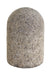 Piedra de borde redondeado de 5 x 7,5 cm para eliminar las rebabas de los orificios perforados durante la instalación de las barras de unión en las vías férreas