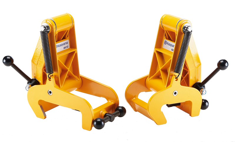 Replacement K1250 K1260 K1270 vice arm for standard 80 to 141 pound rail and girder rail saw applications