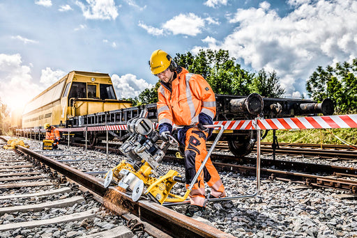 ROBEL ROGRIND 13.45SKS gas profile grinder with Honda RGX200 engine for railway rail head reprofiling