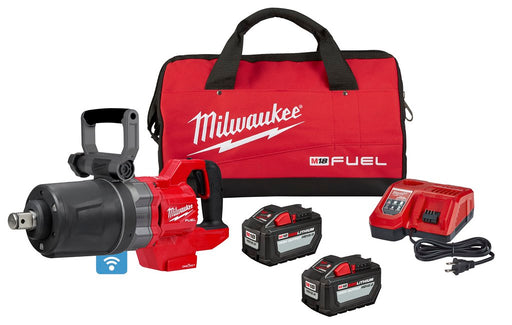 Milwaukee M18 Fuel 1" D-Handle High Torque Impact Wrench Kit