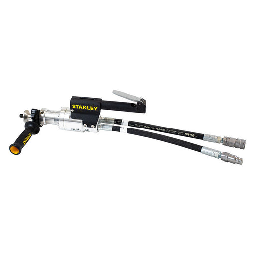 Stanley HGL61 bull nose hydraulic grinder for deburring holes and grinding inside corners on railway track