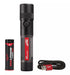 Linterna recargable Milwaukee Redlithium USB 1100L con enfoque giratorio para obras ferroviarias y de construcción