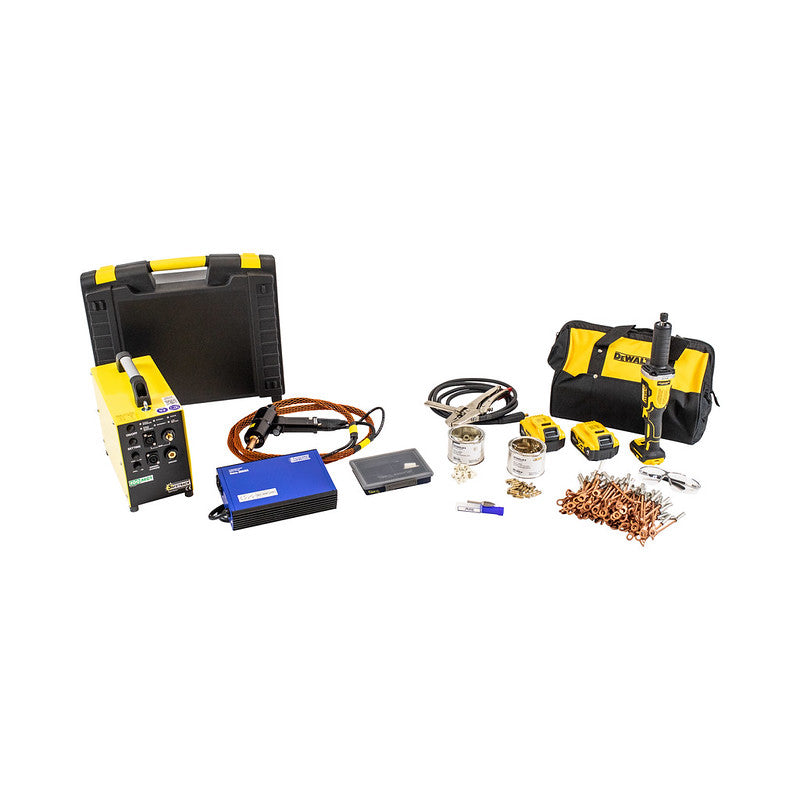 Stanley EPX10 pin brazing kit for railway signal and track connection bonding applications