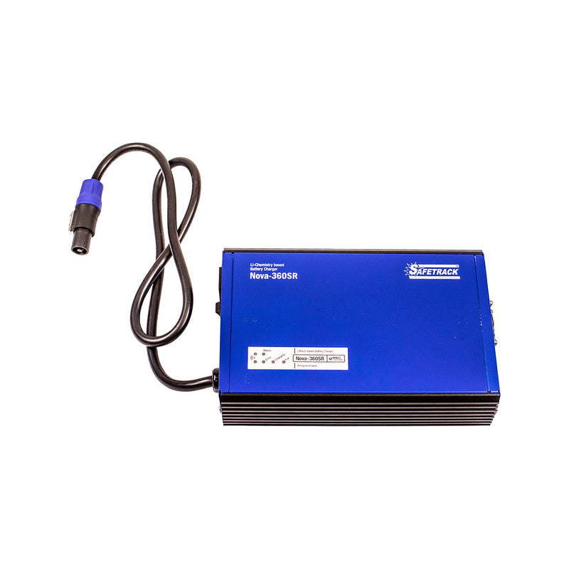 Battery charger for Stanley Econnect pin brazing system used in railway signal and track connections