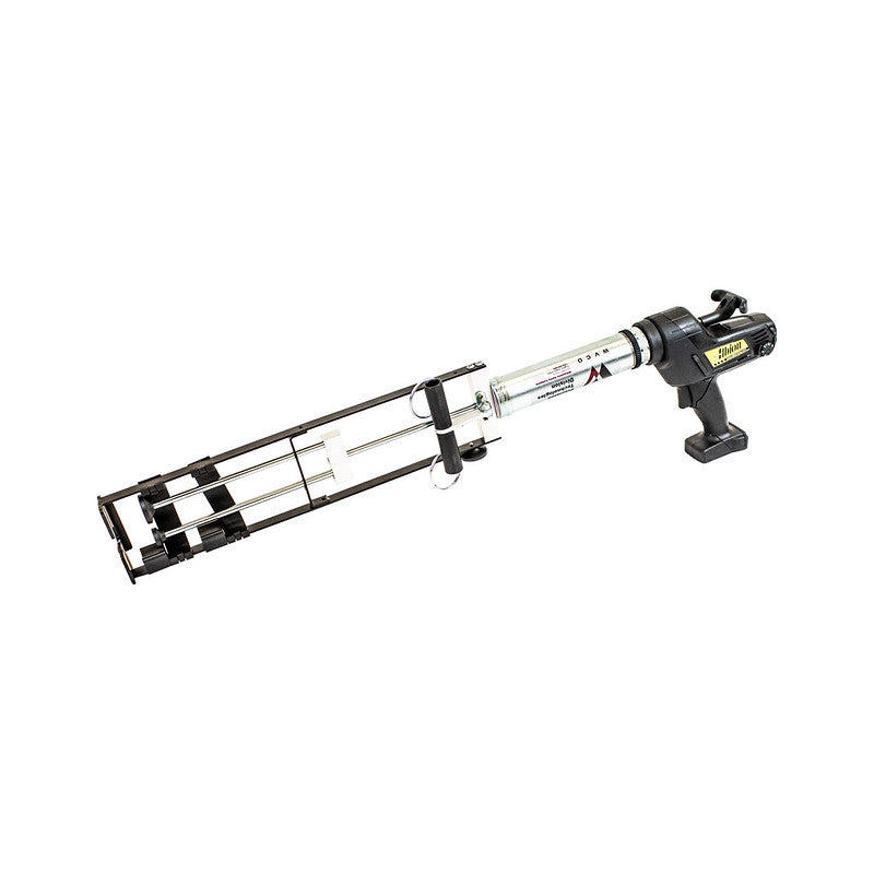 Spikefast Railway Tie Plugging canister-applicator - Lithium Battery model.