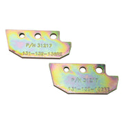 Stanley RD12 rail drill templates for various rail profiles. 