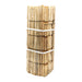 Tapones de madera de cedro para el mantenimiento de vías férreas y la reparación de traviesas