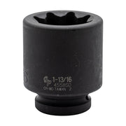 8-point 1" drive deep impact socket for railway track maintenance