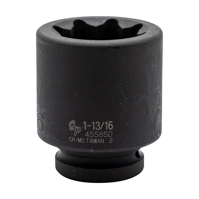 8 Point 1" Drive Deep Sockets