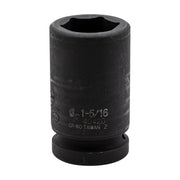 6-point 1" drive deep impact socket for railway track maintenance