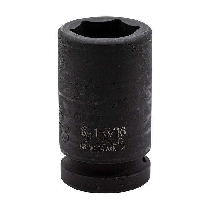 Llave de vaso de impacto de 6 puntas y 1 pulgada de profundidad para el mantenimiento de vías férreas