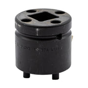 1" drive screw spike and crossing lag socket for railway track fastening