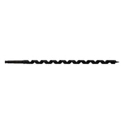 Carbide tipped wood auger bit for railroad tie drilling and track repair