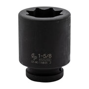 8-point 1" drive deep impact socket for railway track maintenance
