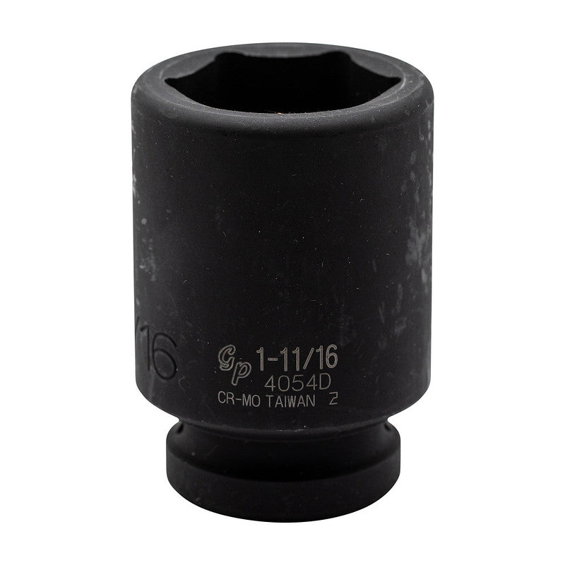 6-point 1" drive deep impact socket for railway track maintenance
