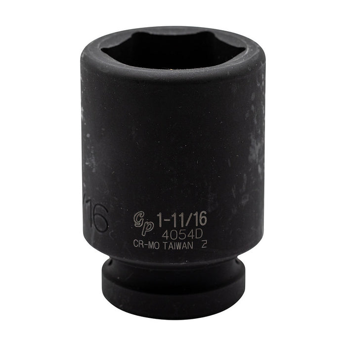 Llave de vaso de impacto de 6 puntas y 1 pulgada de profundidad para el mantenimiento de vías férreas