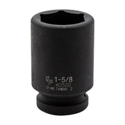 6-point 1" drive deep impact socket for railway track maintenance