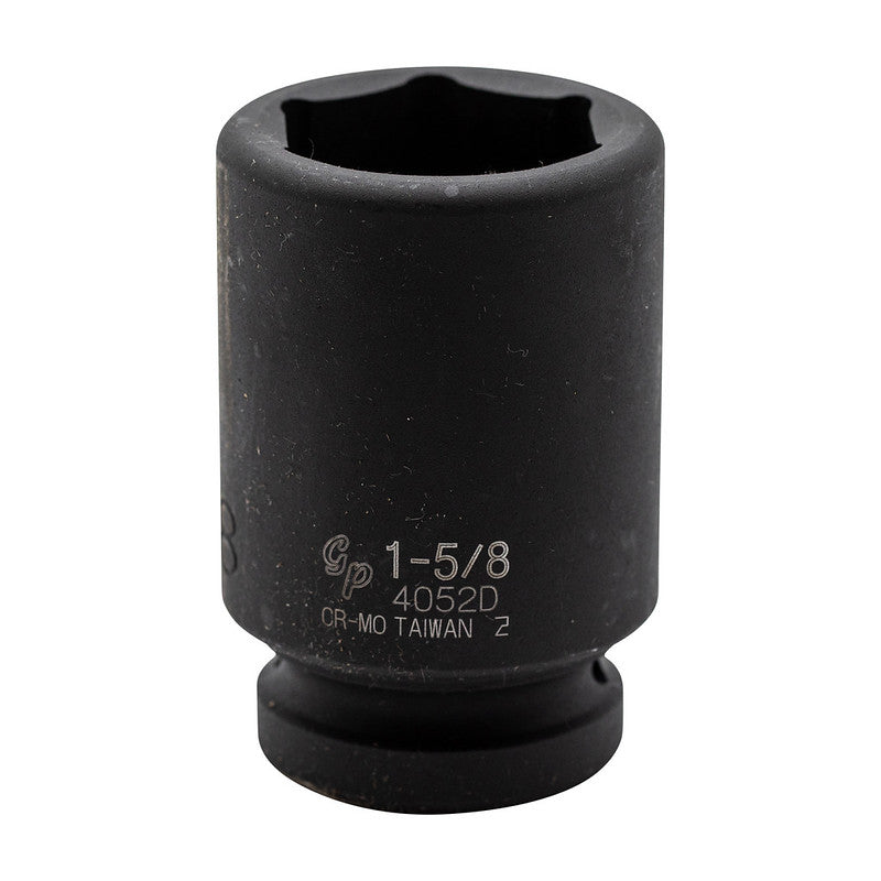 6-point 1" drive deep impact socket for railway track maintenance