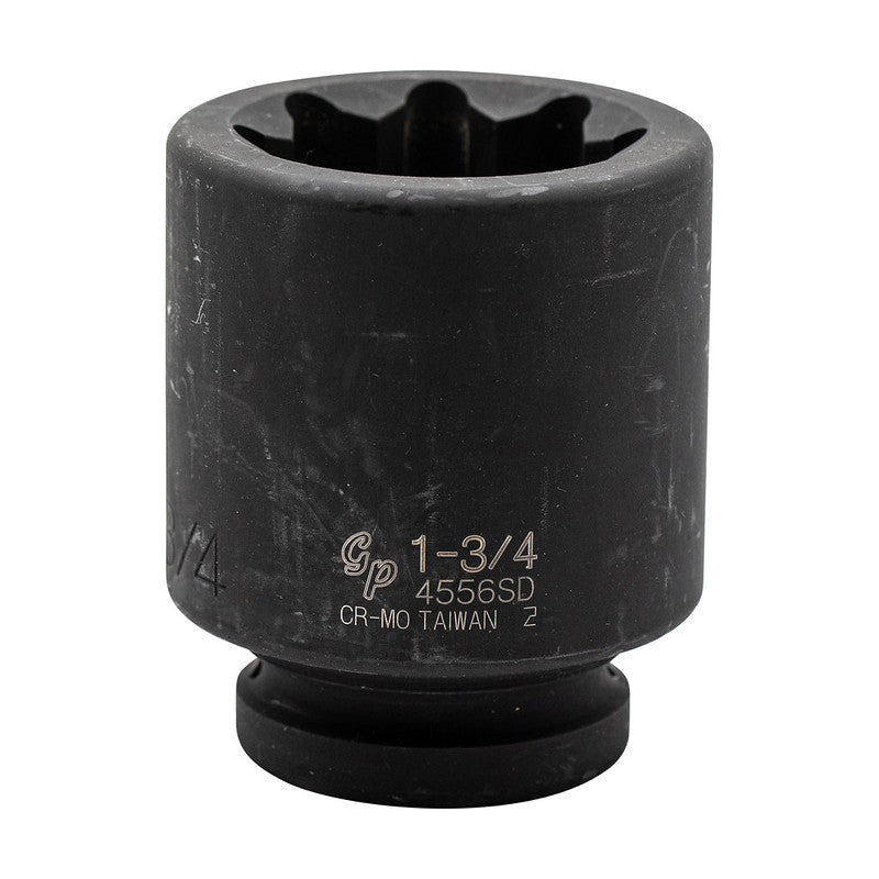 8-point 1" drive deep impact socket for railway track maintenance