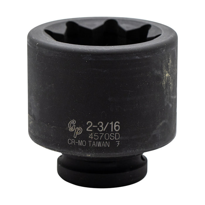 8-point 1" drive deep impact socket for railway track maintenance