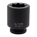 8-point 1" drive deep impact socket for railway track maintenance