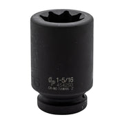 8-point 1" drive deep impact socket for railway track maintenance