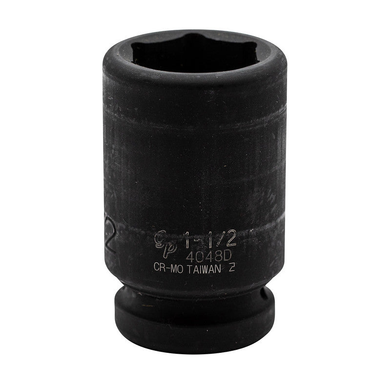 6-point 1" drive deep impact socket for railway track maintenance