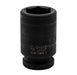 Llave de vaso de impacto de 6 puntas y 1 pulgada de profundidad para el mantenimiento de vías férreas