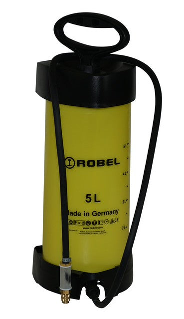 ROBEL coolant bottle for use with ROBEL rail saws during railway cutting operations