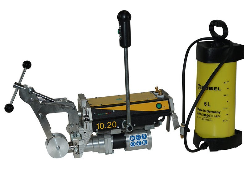 ROBEL RODRILL 10.20 lightweight battery-powered rail drill for emission-free one-man railway track drilling