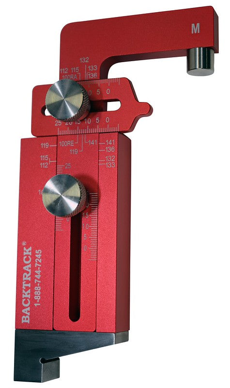 Metric headloss gauges for precise rail wear measurement on railway track