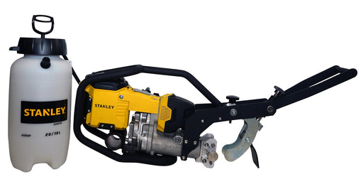 Kit de taladro de carril a batería Stanley RD60 con el sistema de baterías DEWALT FLEXVOLT para el mantenimiento ferroviario.