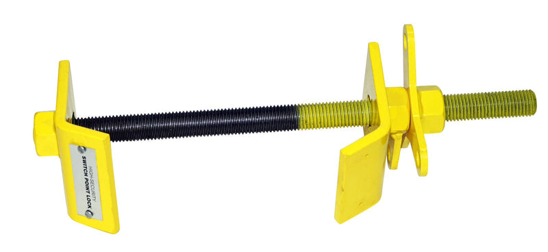 High security switch point lock for preventing unauthorized switch movement on railway track