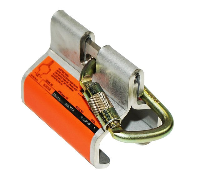 Rail anchor for securing flat bottom rail against longitudinal movement on railway track