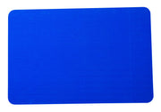 18 x 12 inch double-sided reflective flags for railway safety flagging operations
